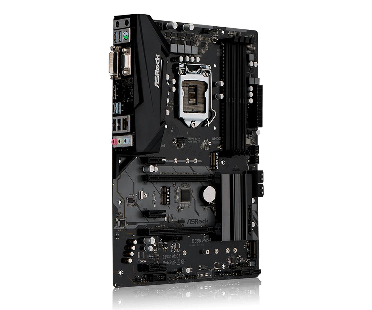 Asrock B360 Pro4 - Motherboard Specifications On MotherboardDB